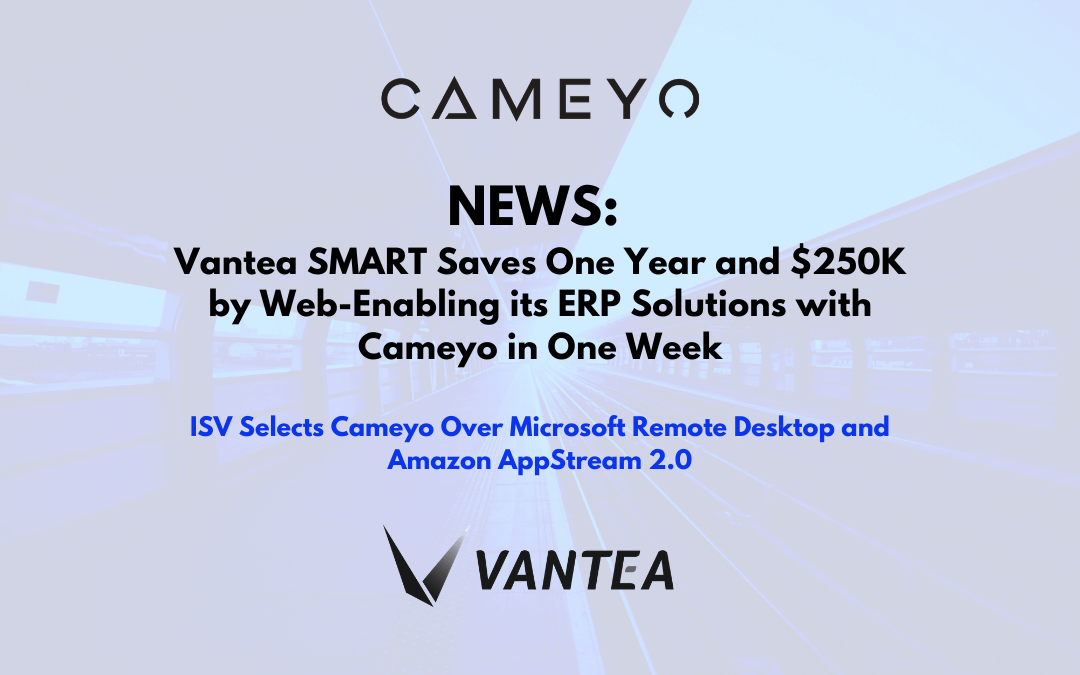Vantea SMART Selects Cameyo