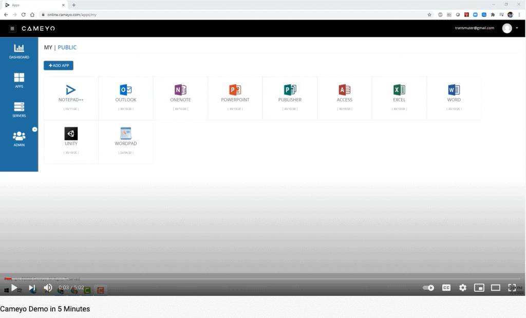 See How Cameyo Delivers Windows Apps in Any Environment