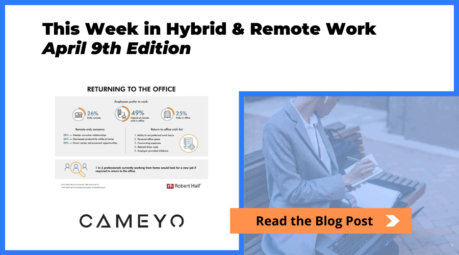 This Week in Hybrid & Remote Work – April 9th Edition