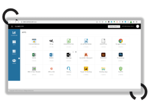 Cameyo virtual app delivery portal with both Windows and Linux apps