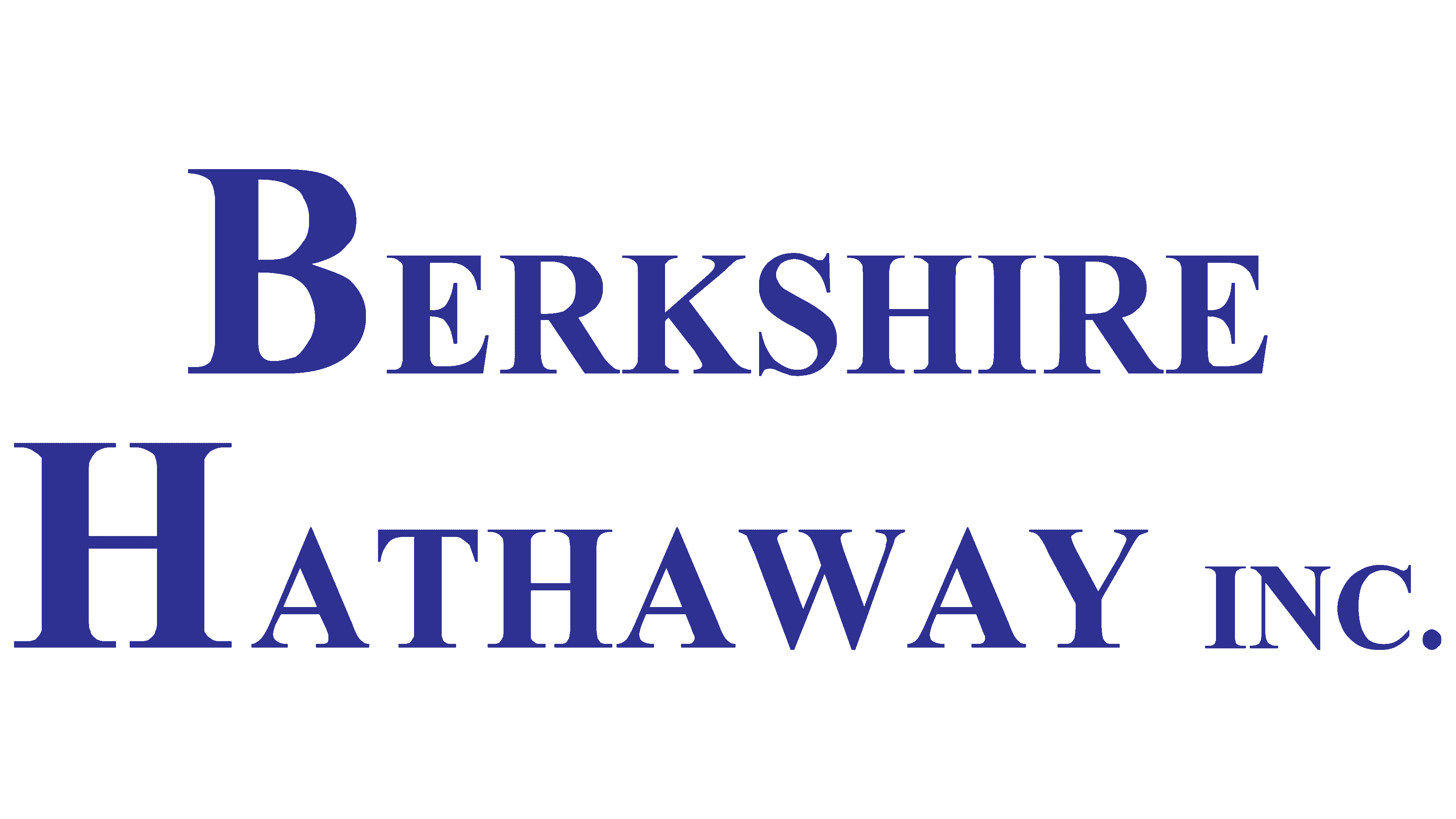 Logo for Berkshire Hathway